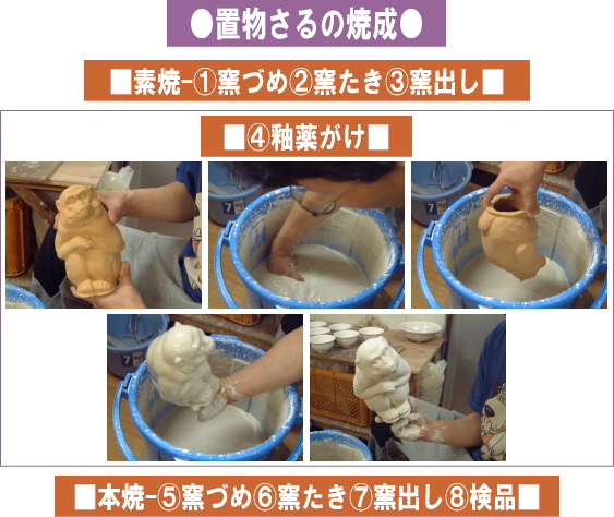 樋口大桂の作陶-置物3